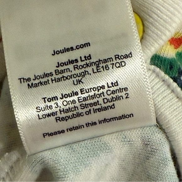 Joules Baby Girls Footed Sleeper – Floral Razzmatazz Print – Size 0-3 Months - Picture 8 of 8